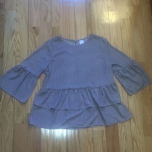 Flowy Bell-Sleeve Blouse